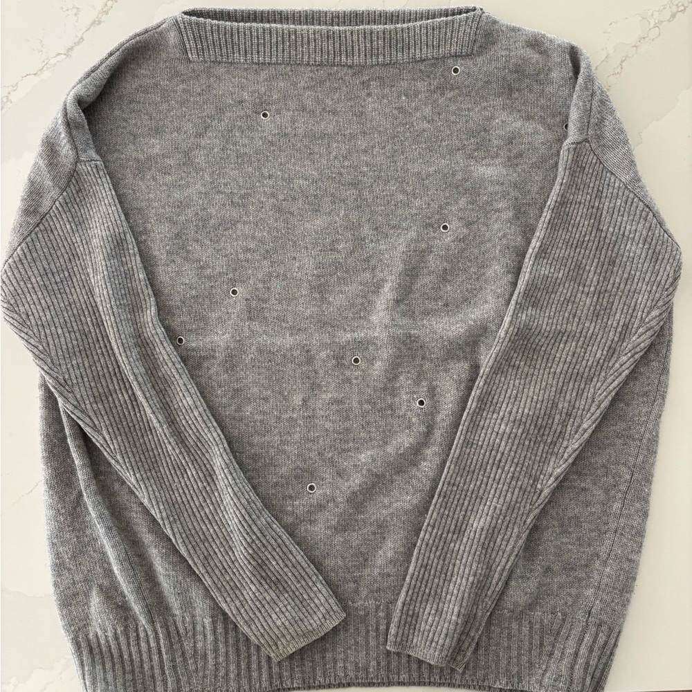 Inhabit Gray Women's Cashmere Sweater